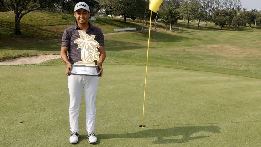 Aarón Terrazas se proclama campeón de la Gira de Golf Profesional en Veracruz