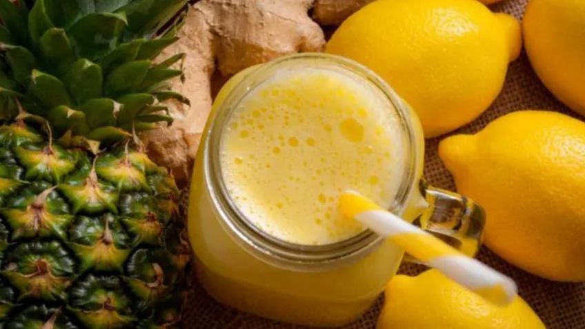 Triglicéridos y colesterol: Baja tus niveles con este delicioso jugo de limón y piña