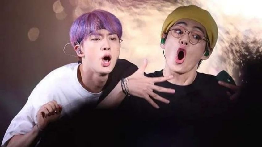 Taehyung y Jin de BTS crean su propia versión del Juego del Calamar en concierto