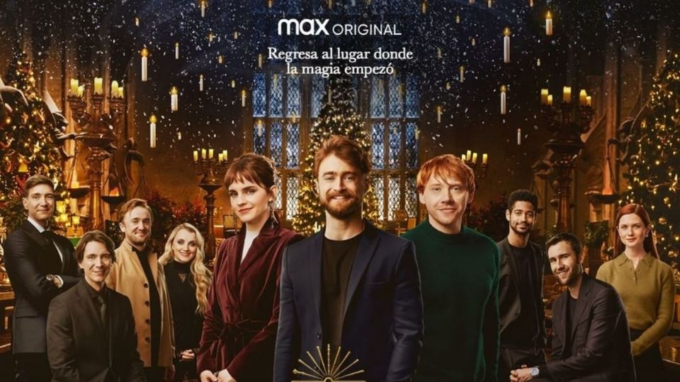 Póster oficial de 'Harry Potter 20 Aniversario: Regreso a Hogwarts'. Foto: HBO Max