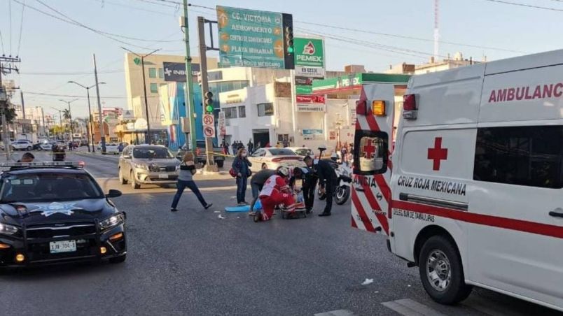 Abuelito 'resucitó' después de ser atropellado y declarado muerto en Tamaulipas (Foto: Especial)