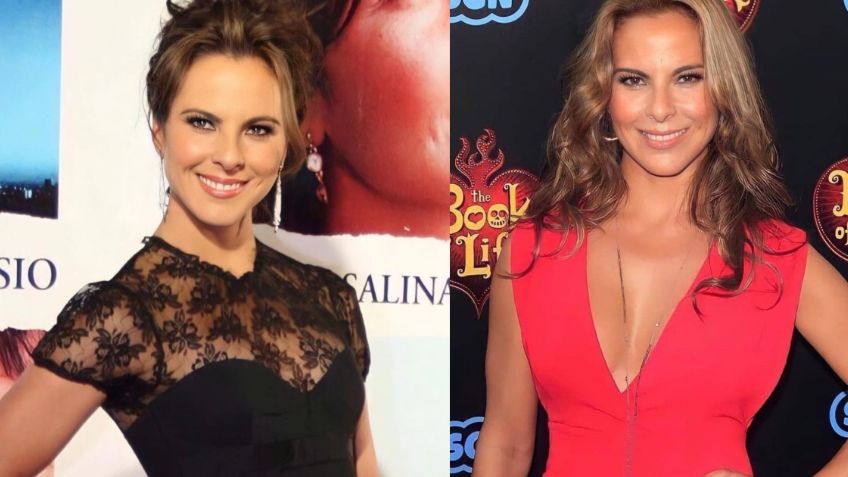 Kate del Castillo derrocha elegancia con vestido dorado ideal para Navidad