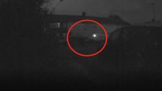 Capta fantasma en su jardín y es el mejor video PARANORMAL del 2021