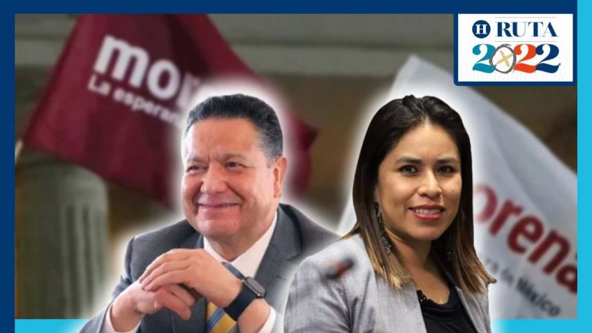 Julio Menchaca y Simey Olvera son punteros en Morena para ir por la gubernatura de Hidalgo en 2022