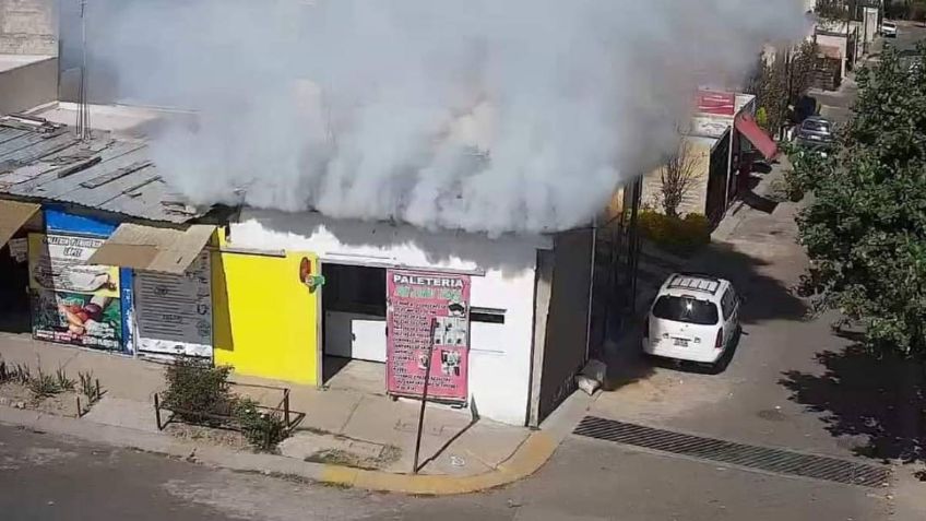 Explota vivienda donde se almacenaba pirotecnia en Tlajomulco