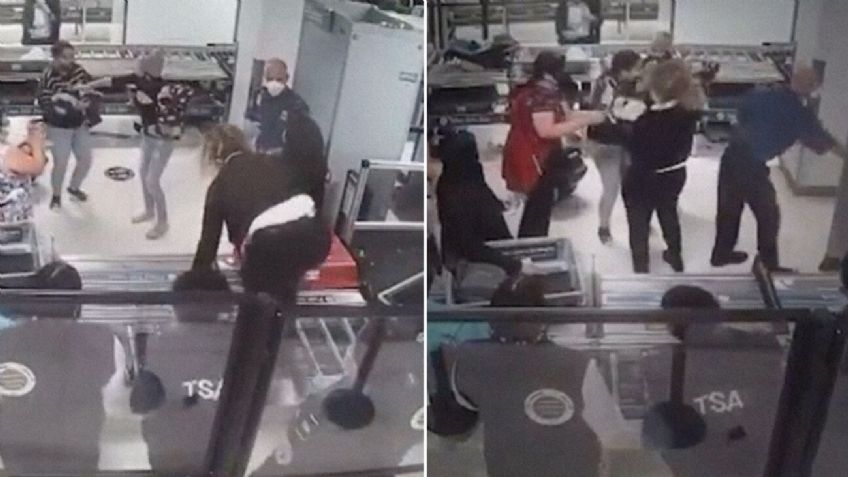 ¡Toda una heroína! Trabajadora de aeropuerto brinca banda transportadora para salvar a bebé que no podía respirar: VIDEO