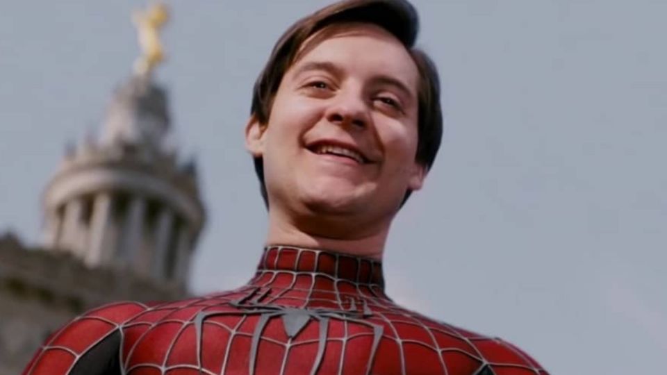 La razón por la que el Spiderman de Tobey Maguire si genera tela. Foto Especial