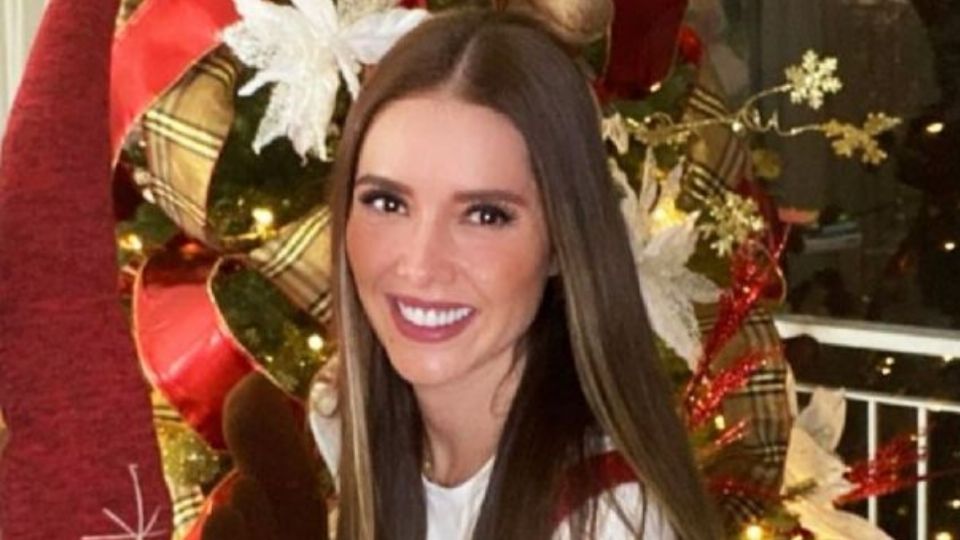 La guapa presentadora festejó la Navidad en grande (Foto: Especial)