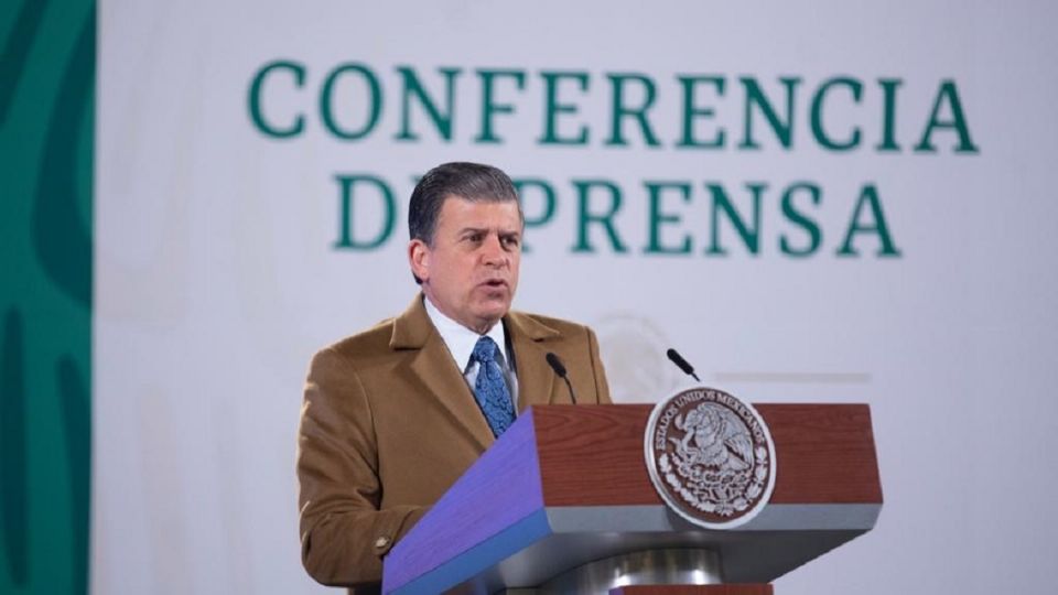 Ricardo Sheffield informó sobre los precios de los productos que ofrece Segalmex 
FOTO: Presidencia