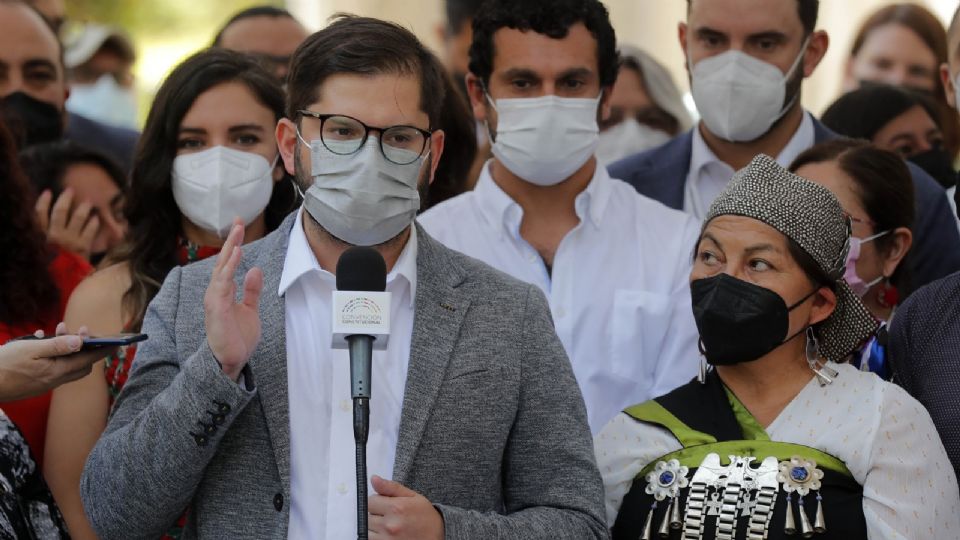 Gabriel Boric, presidente electo de Chile (Foto: Javier Torres / AFP)