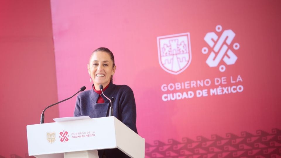 Claudia Sheinbaum, jefa de Gobierno de la Ciudad de México. Foto: Especial