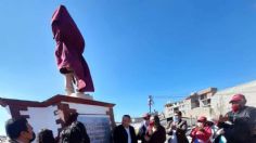 ¡Increíble pero cierto! Develan estatua de AMLO en Atlacomulco | FOTOS