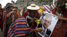 Chamanes de Perú realizan "limpia" a AMLO en ritual místico de Año Nuevo: unen fuerzas para pedir a la pachamama que acabe la pandemia