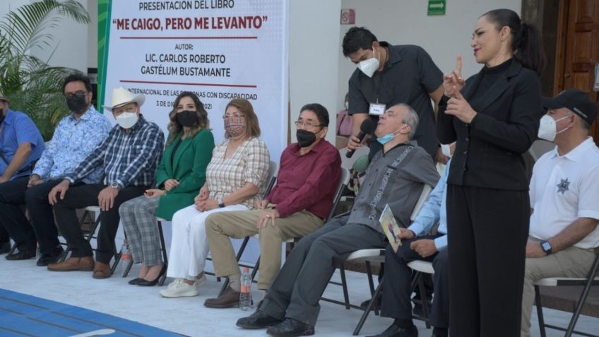 Día Internacional de las Personas con Discapacidad: Culiacán presenta libro “Me caigo, pero me levanto”