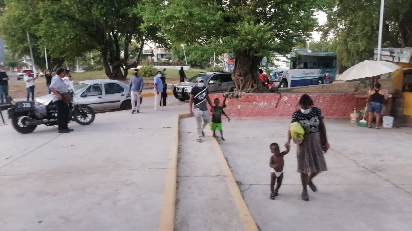 Migrantes haitianos se quedarán temporalmente en Acapulco