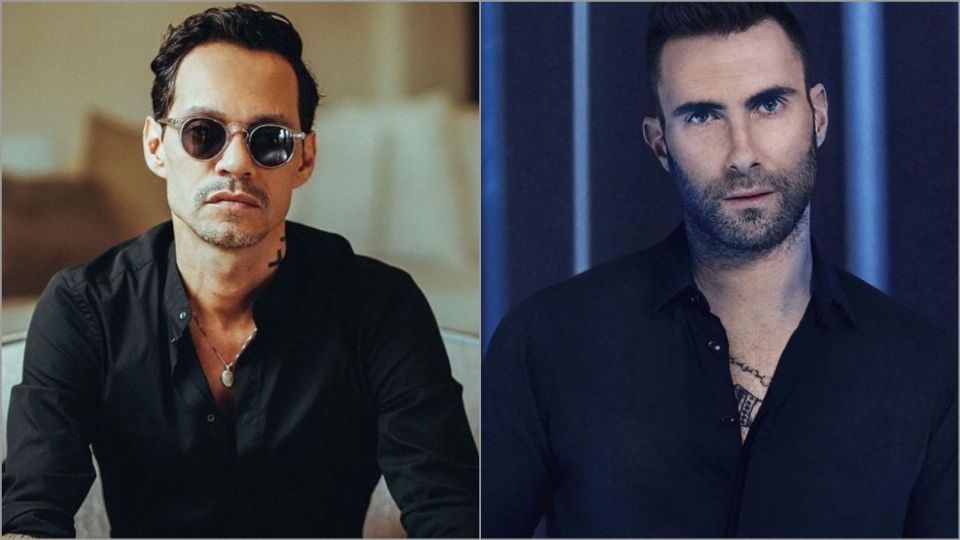 El vocalista de Maroon 5 y el puertorriqueño demostraron tener una gran amistad. Foto: Especial