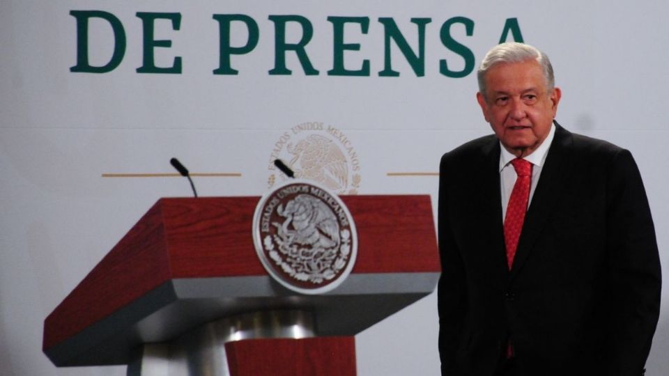 El presidente López Obrador realizó su conferencia matutina desde Morelia, Michoacán. Foto: Archivo