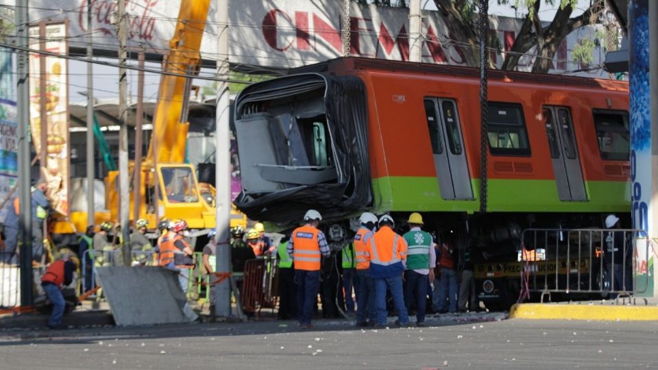 Este viernes 3 de diciembre se cumplieron siete meses del desplome en la Línea 12 del Metro. Foto: Archivo