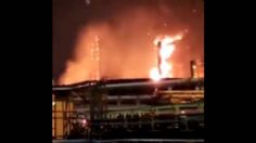 Explota Refinería Lázaro Cárdenas en Minatitlán, Veracruz; PC descarta riesgo para la población