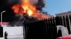 Se incendia fábrica en la zona industrial de Lerma, en Edomex | VIDEO