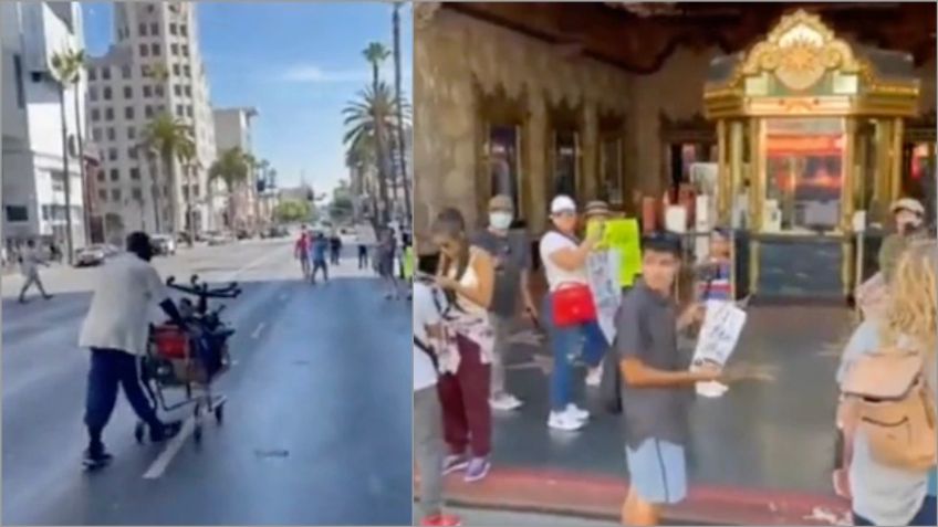 Indigente responde a grupo antivacunas y los deja en ridículo: "Estoy vacunado" | VIDEO VIRAL