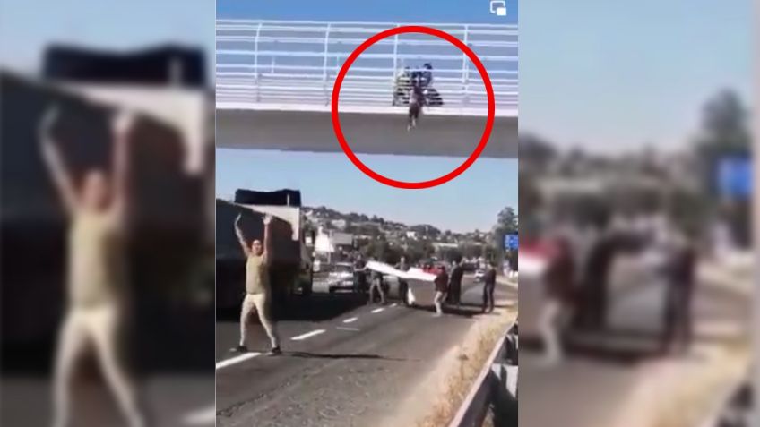 ¡Por poco! HÉROES anónimos evitan suicidio de una mujer en Tlaxcala | VIDEO