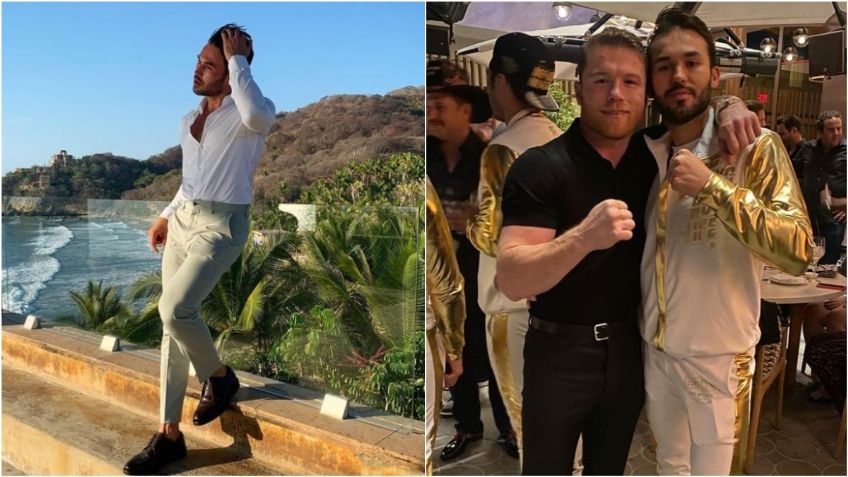 Él es Ricardo, cuñado del "Canelo" Álvarez que posa como modelo de grandes marcas