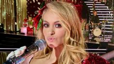 Paulina Rubio adelanta la Navidad con atrevido atuendo rojo | VIDEO