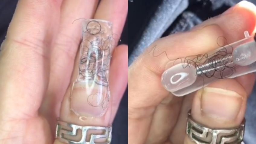 ¿Amor verdadero? Mujer se hace viral por decorarse las uñas con supuesto vello púbico de su pareja | FOTOS