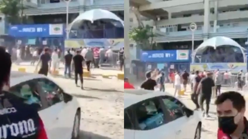 Se registran balazos y golpes afuera del Estadio Jalisco por boletos para la final Atlas vs León I VIDEO