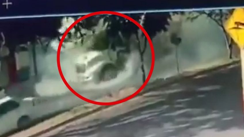 Así fue la explosión de pirotecnia en plena peregrinación de traileros en Jalisco: VIDEO