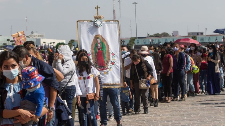 Peregrinos rumbo a la Basílica de Guadalupe. Foto: Archivo / CUARTOSCURO