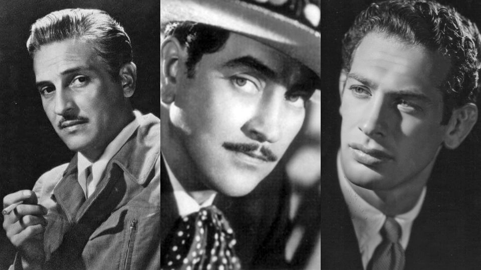 Ellos son los actores más guapos del Cine de Oro. Foto: Especial