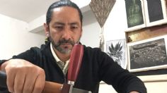 Enrique Pérez Martínez: Grabando, artista tlaxcalteca llega a Japón