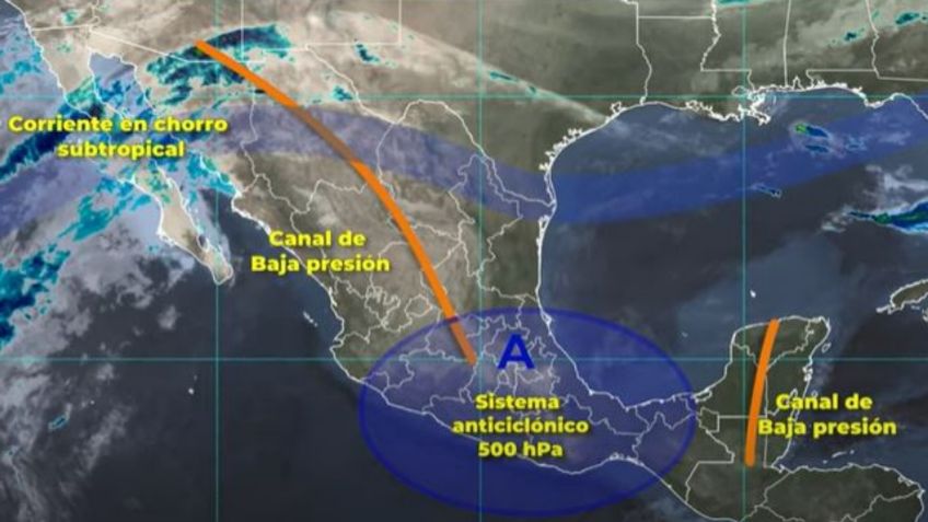 Frente Frío 12: Estos son los estados que tendrán bajas temperaturas, lluvias y la caída de aguanieve