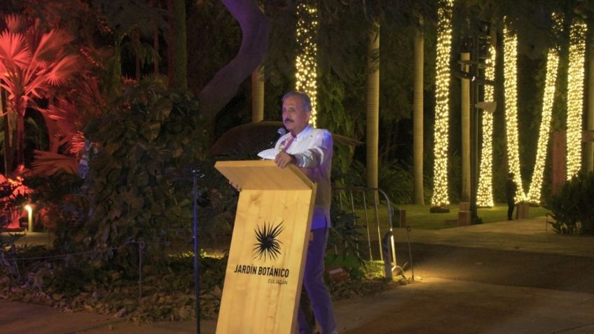 Inauguran el recorrido "Navidad en el Jardín" en Culiacán