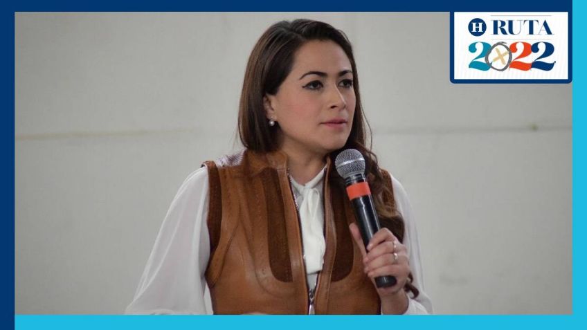 Así votó María Teresa Jiménez, candidata a la gubernatura de Aguascalientes