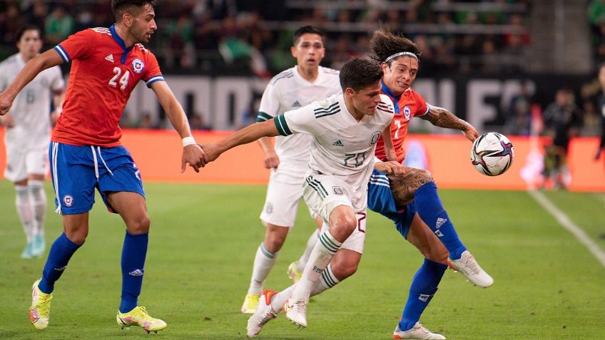 México cierra el año con empate ante Chile 2-2 en partido amistoso en EU