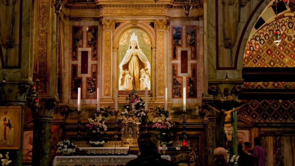 Los hechos ocurrieron en la Iglesia de Santa María del Monte Berico, al norte de Italia. Foto: Especial