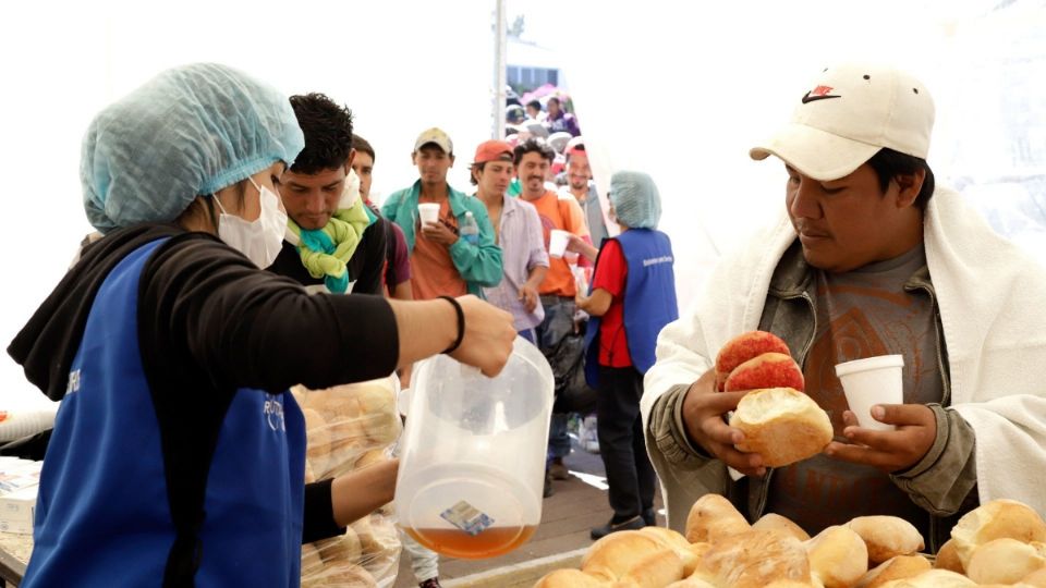 Albergues para migrantes en CDMX. Foto: Especial