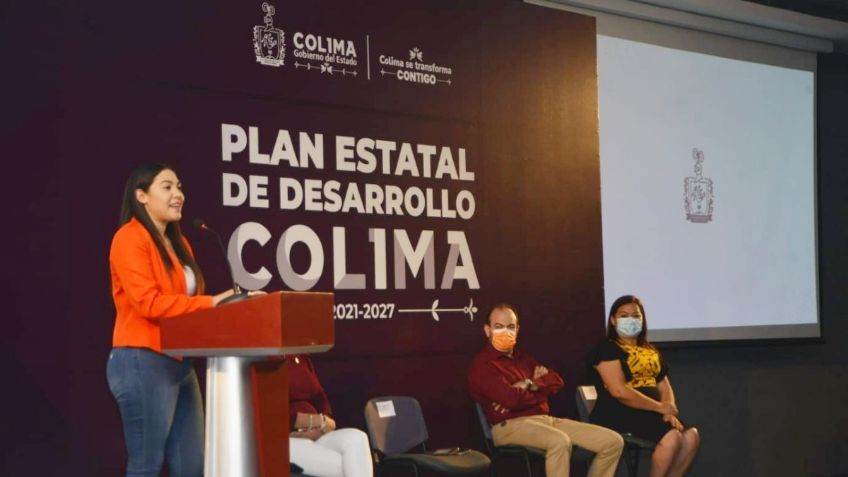 Indira Vizcaíno presenta su Plan Estatal de Desarrollo Colima 2021-2027