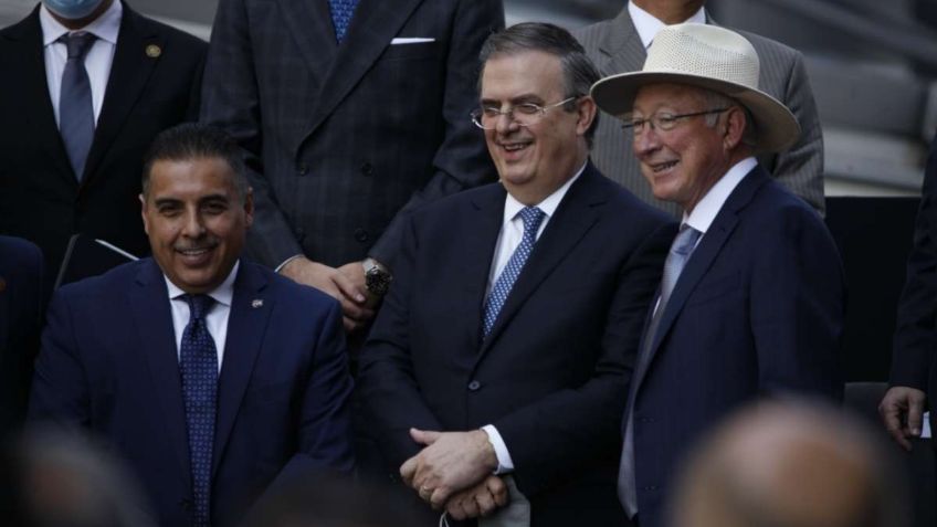 Con Ken Salazar se avanzó en la relación México-EU más que en muchos años: Marcelo Ebrard