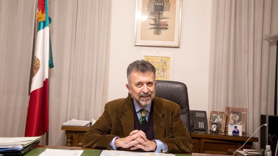 Carlos García de Alba, embajador de México en Italia. Foto: Pablo Esparza