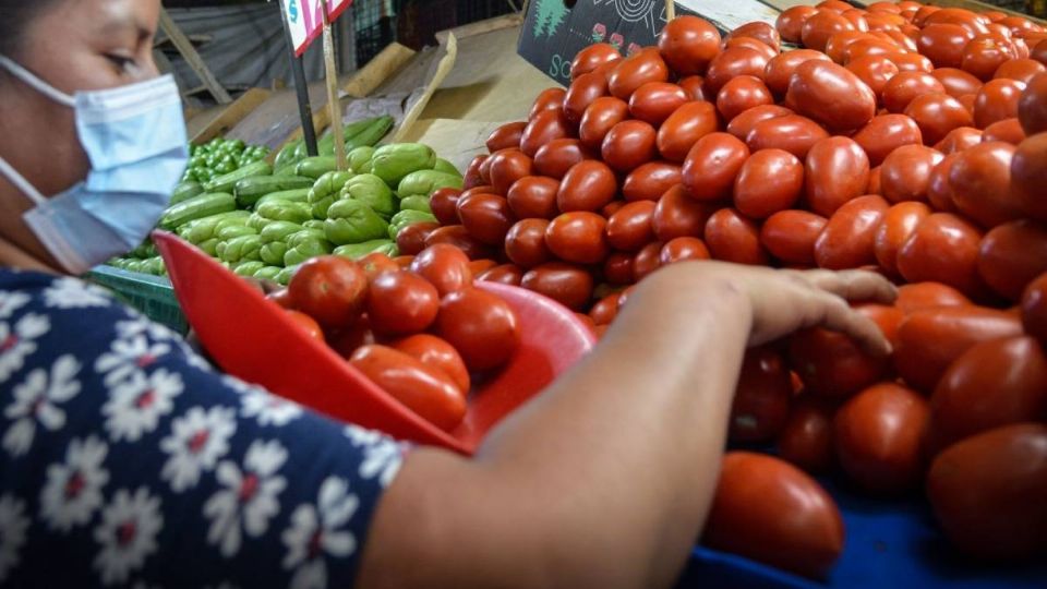 El jitomate es uno de los productos que más se disparó su costo. Foto: Cuartoscuro