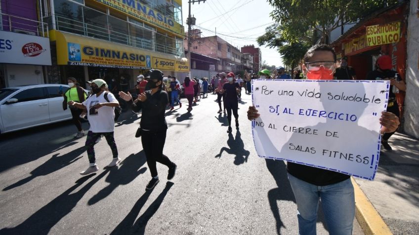 MARCHAS CDMX: Dueños de gimnasios exigirán la reapertura de sus negocios este lunes