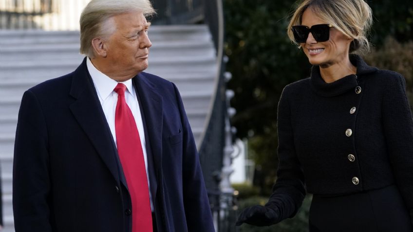 ¡En SECRETO! Donald y Melania Trump recibieron VACUNA vs COVID-19 antes de dejar la Casa Blanca