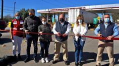 Claudia Pavlovich entrega  modernización de la caseta Puente Río Colorado, así como apoyos educativos y sociales