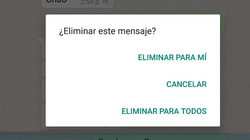 WhatsApp: ¡Alerta! Esto es lo que debes saber antes de eliminar un mensaje