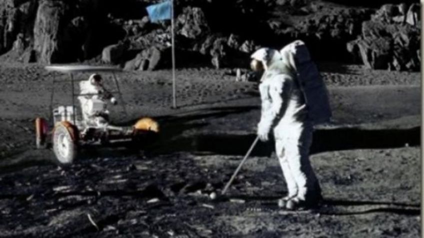 ¿En dónde están las pelotas de GOLF golpeadas hace 50 años en la LUNA?