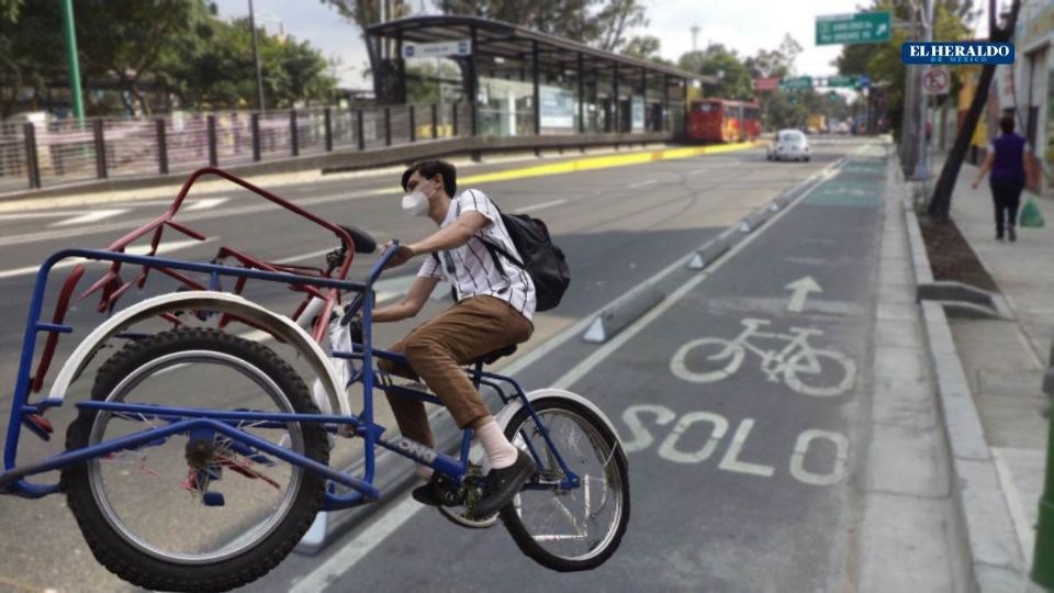 Esta obra permitirá que los ciclistas tengan otros caminos para circular